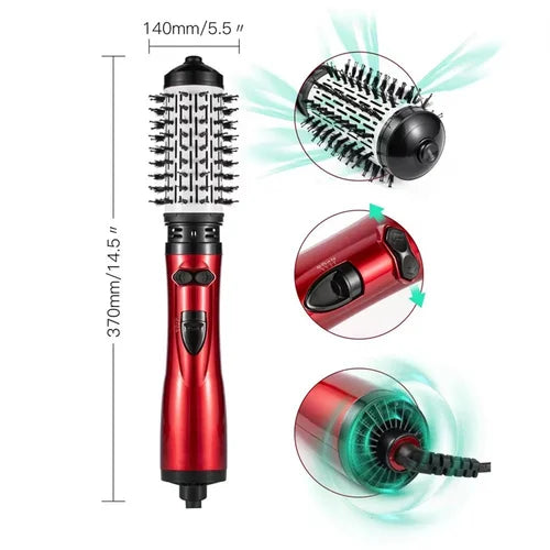 Multitudet - 3-in-1 Hot Air Styler and Rotating Hair Dryer for Dry hair, curl hair, straighten hair- Hot Sales 60% OFF