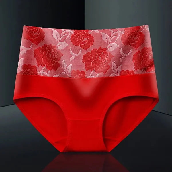 Cotton High Waist Abdominal Slimming Hygroscopic Antibacterial Panties - (Hot Sale 49% OFF)