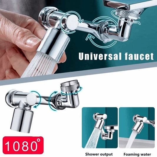 Universal 1080° Swivel Robotic Arm Swivel Extension Faucet Aerator