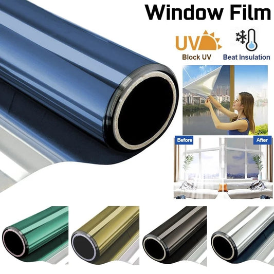 Privacy Sun Blocking Anti UV Reflective Window Film - BUY MORE SAVE MORE - Hot Sale 50% Off