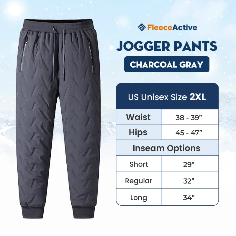 FleeceActive – Unisex Fleece-Lined Waterproof Pants