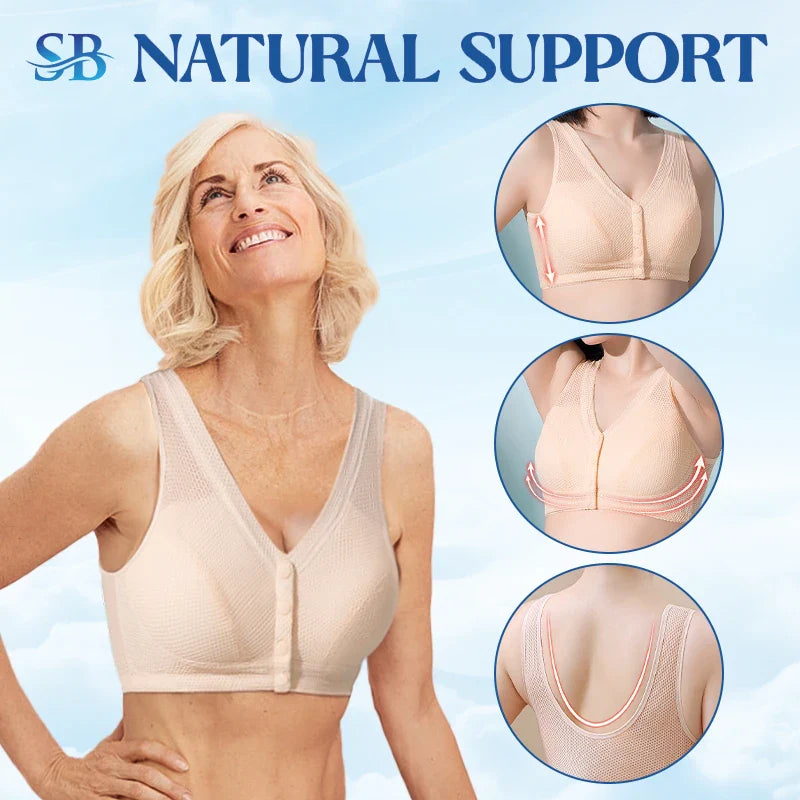 SheBreeze Bra - Ultimate Comfort & Convenience Bra for Seniors - Hot Sale 50% Off