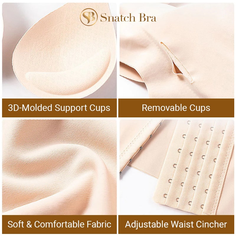 Snatch Bra - 3-in-1 Waist Trainer Bra