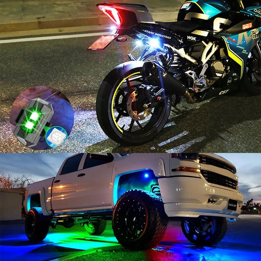 LED Car Strobe Light Pro(7 Light Colors & 33 Light Modes) - TikTok Hot Sale