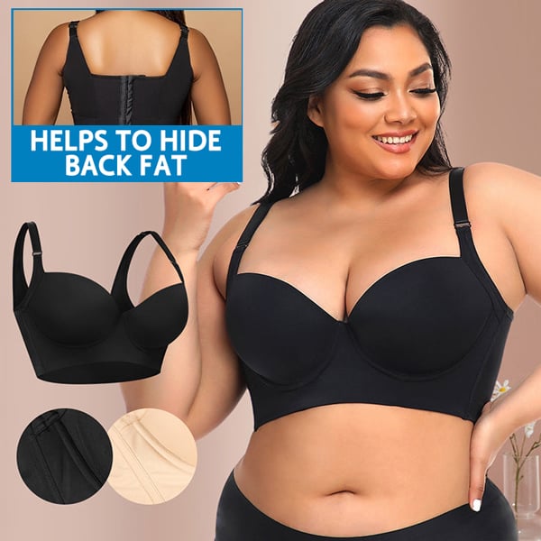 Fashion Deep Cup Bra - Buy 1 Get 1 Free - Last Day Promotion 50% OFF