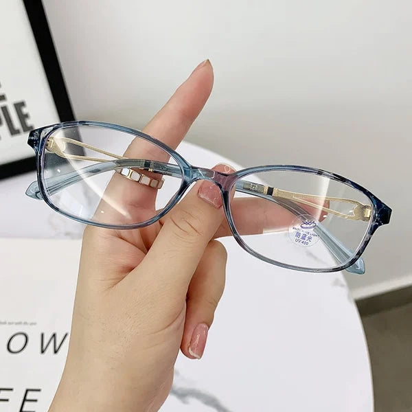 WOMEN'S FASHION LIGHTWEIGHT METAL ANTI-BLUE LIGHT READING GLASSES - 2023-Christmas Hot Sale