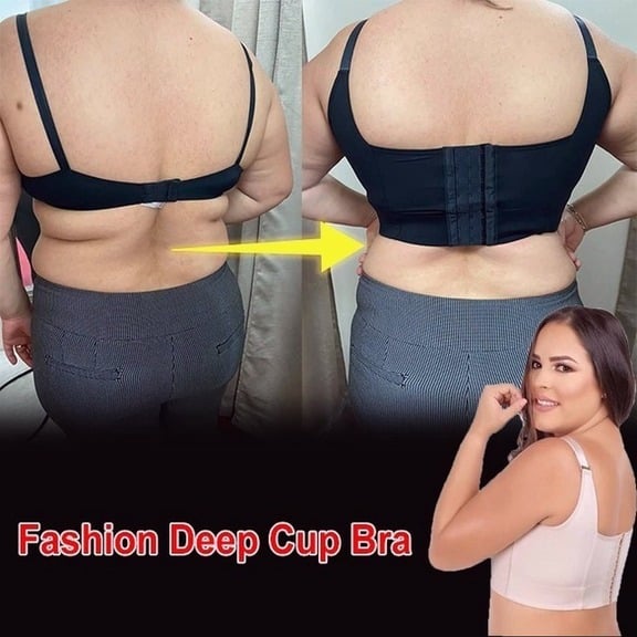 Fashion Deep Cup Bra - Buy 1 Get 1 Free - Last Day Promotion 50% OFF