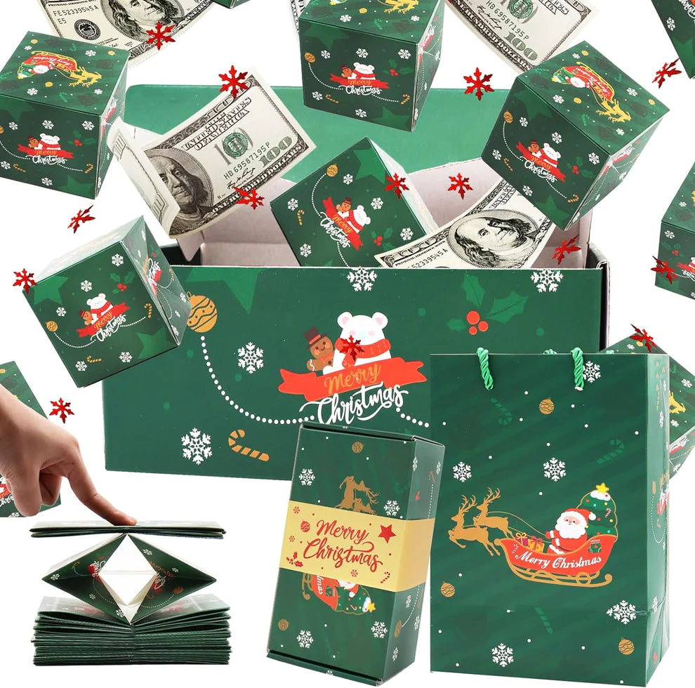 Surprise Gift Box Explosion - 2023 Newly Merry Christmas Surprise Gift