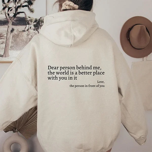 'Dear Person Behind Me' Sweatshirt (Buy 2 Get Free Shipping)