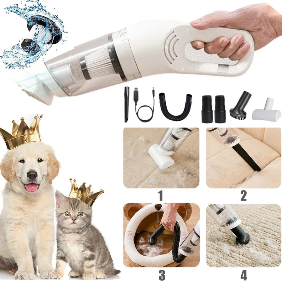 Accelerateh - Pet Hair Grooming Vacuum - 2024 New Year Sale Off 50%