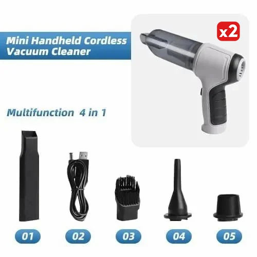 Wireless Handheld Car Vacuum Cleaner - Last Day Promotion 48%OFF