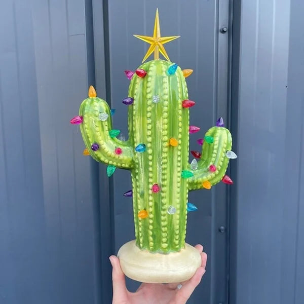 Vintage Christmas Luminous Cactus - Last Day Special Sale - 49% OFF