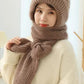 Photographw Integrated Ear Protection Windproof Cap Scarf