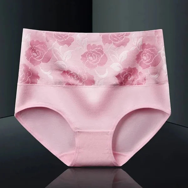 Cotton High Waist Abdominal Slimming Hygroscopic Antibacterial Panties - (Hot Sale 49% OFF)