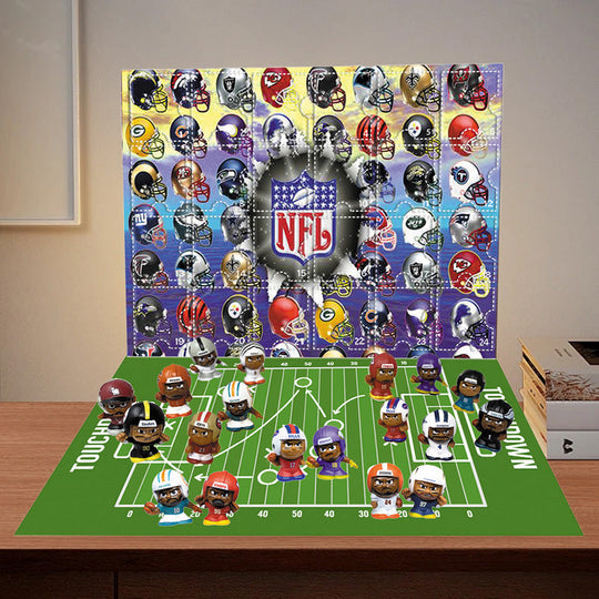 NEW NFL Advent Calendar - The One With 24 Little Doors