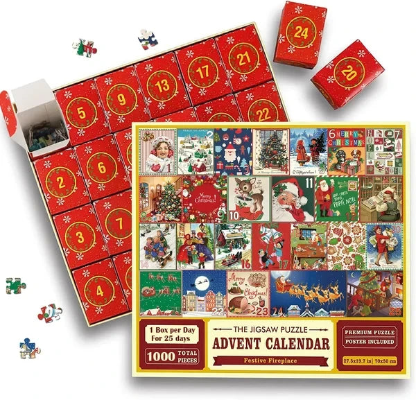 Christmas Advent Calendar Jigsaw Puzzle - Christmas Hot Sale