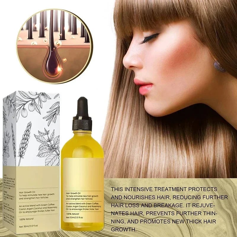 Glitzy Chic Hair Growth Oil