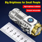 German Three-eyed Monster Mini Flash Super Power Flashlight - Hot Sale  40% Off