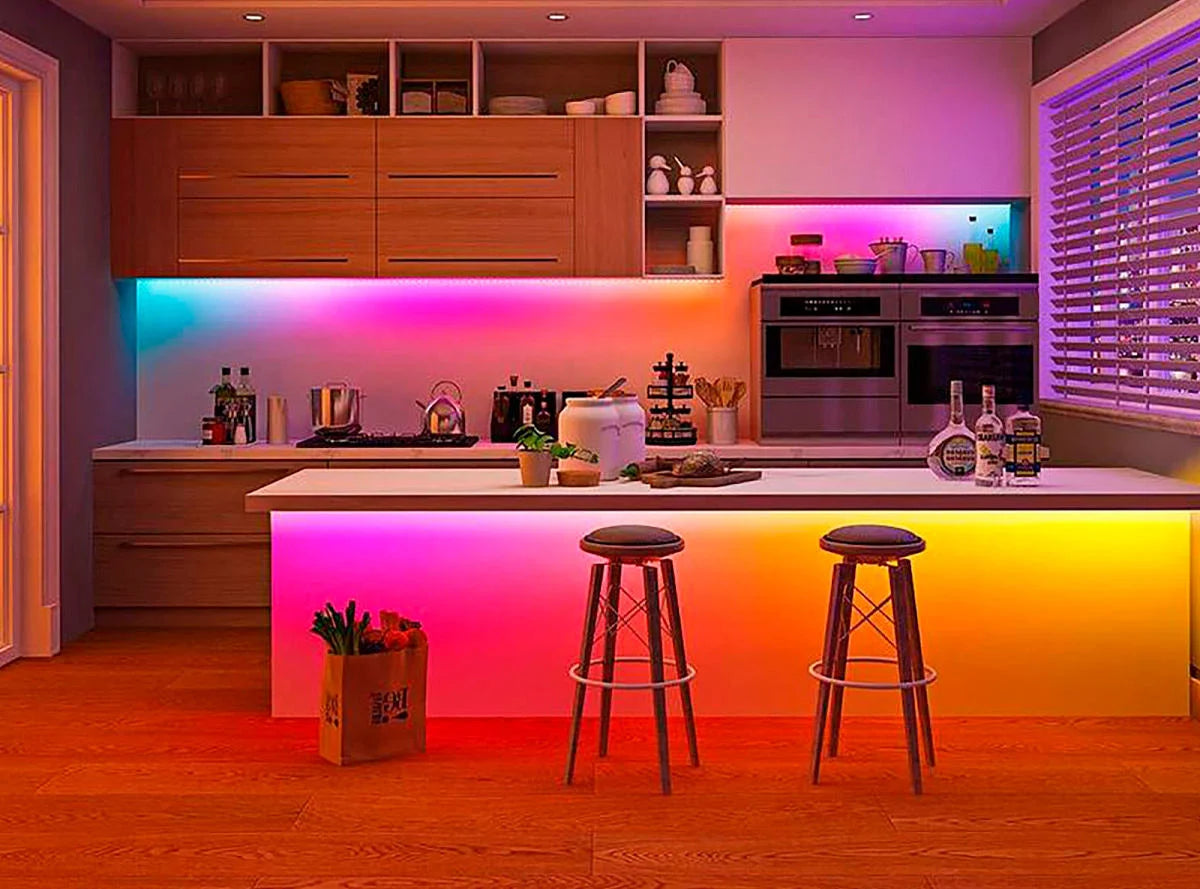 Wi-Fi Bluetooth Smart Led Strip Lights for outdoor