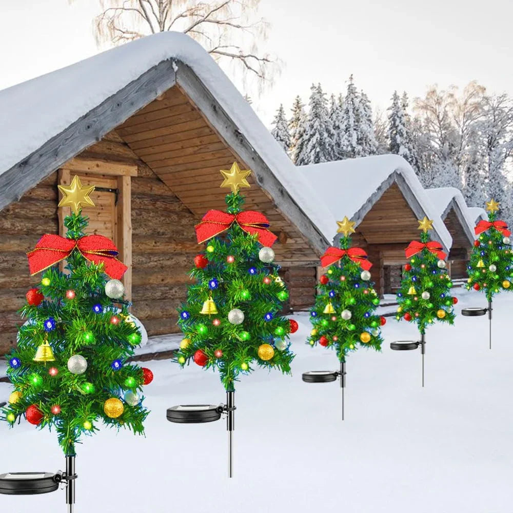 Solar Powered Christmas Tree - 2024 New Sale - Last Day 75%OFF