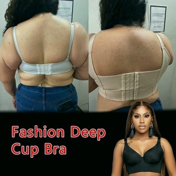 Fashion Deep Cup Bra - Buy 1 Get 1 Free - Last Day Promotion 50% OFF