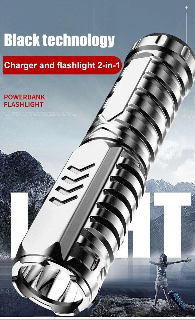 Multifunctional Rechargeable Flashlight - Last Day 50% OFF