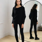 Asymmetric Draped Jumper (Buy 2 Vip Shipping)