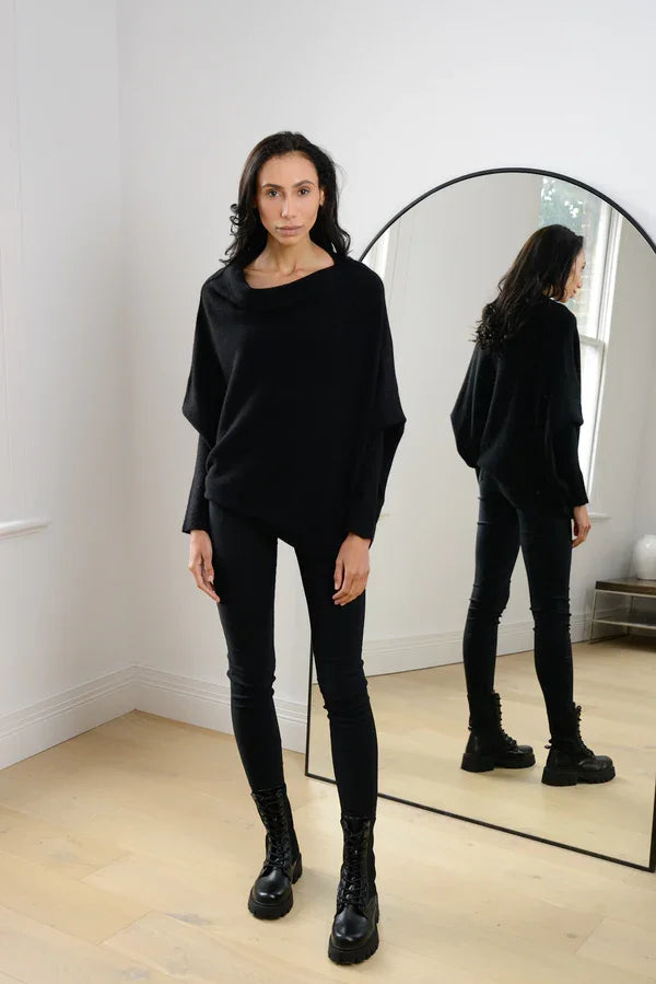 Asymmetric Draped Jumper (Buy 2 Vip Shipping)