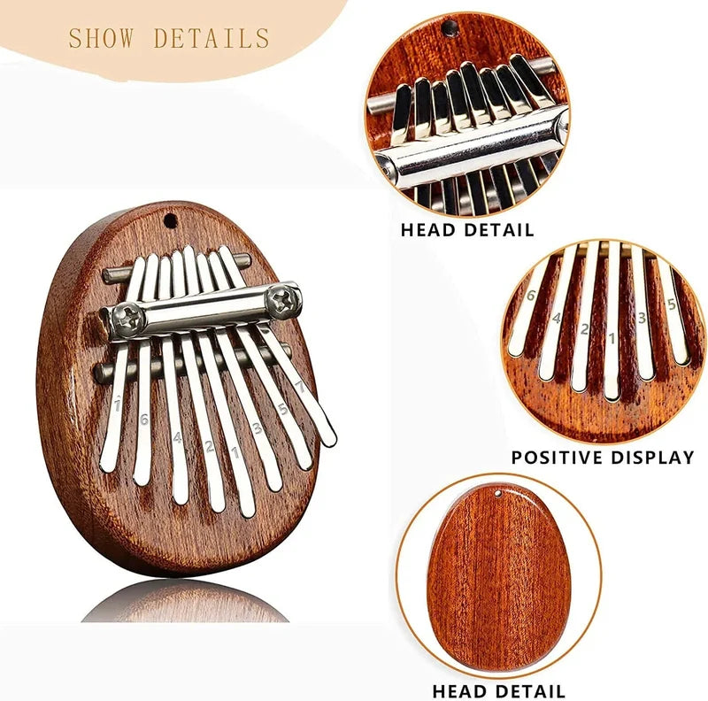 Clockwisei - Kalimba 8 Key exquisite Finger Thumb Piano - Hot Sale 40%