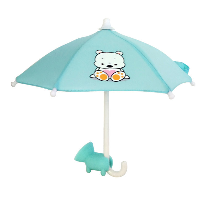 Cute Mobile Phone Holder with Sun Umbrella (BUY 3 GET 1 FREE&VIP SHIPPING)