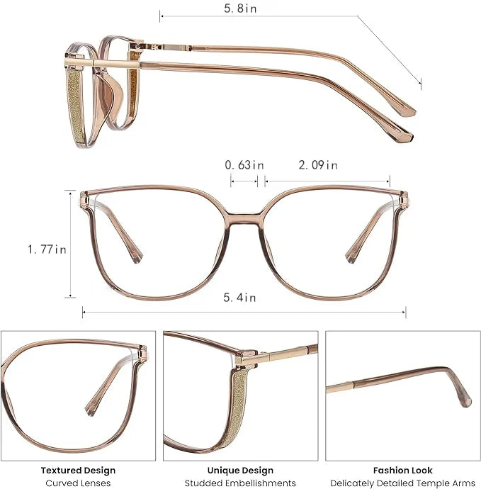 Women's Portable Fashion Anti-Blue Light Reading Glasses - Hot Sale 49% OFF