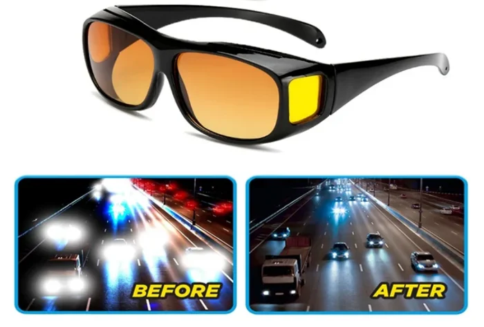 Headlight Glasses with "GlareCut" Technology (Drive Safely at Night) - Hot Sale 50%