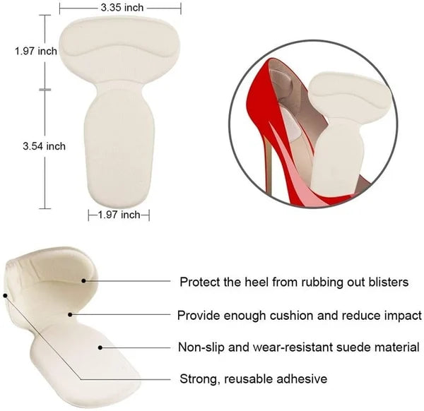 Comfortable Heels Cushioning Pads - 2024 New Year Hot Sale  49% OFF