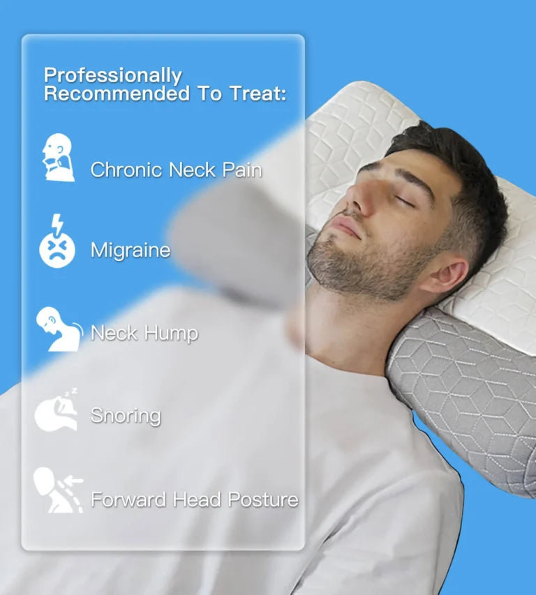 The Premium Orthopedic Neck Traction Pillow - Hot Sales 70% OFF