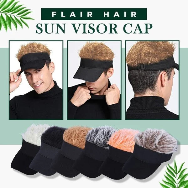 Conquerory - Hair Sun Visor Cap - Hot Sale 40%