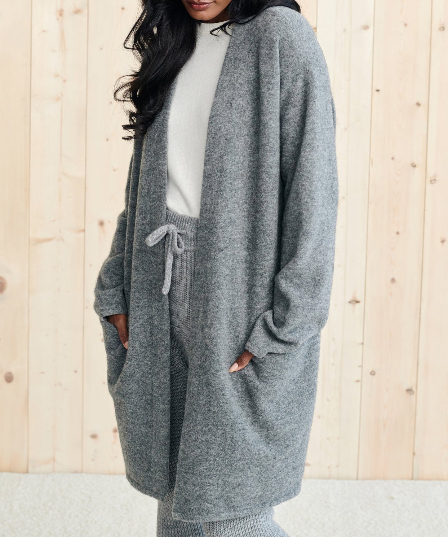 Long Patch Pocket Sweater Coat (LAST DAY 50% OFF - Vip Shipping Only TODAY )