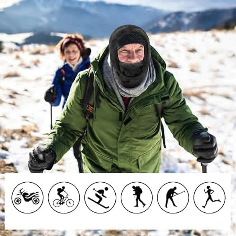 Economicalh - Sherpa Hood Ski Mask - Hot Sale 50%