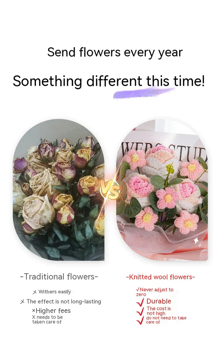 Ravono Glitter Rose Bouquet - Special Valentine Offer Promotion 50% OFF