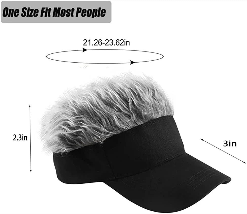 Conquerory - Hair Sun Visor Cap - Hot Sale 40%