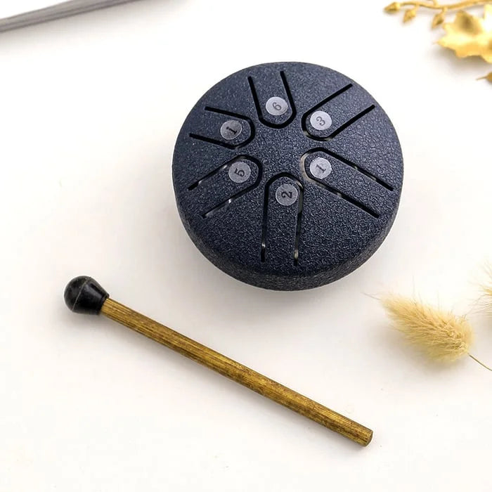 Buddha Stones Mini Steel Tongue Drum Kit (3 Inch) - Early Christmas Sale - 49% OFF