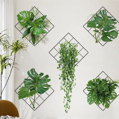 3D Green Plant Wall Sticker