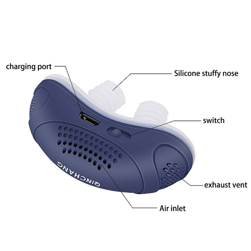 MICRO-CPAP ANTI SNORING - 2023 THE FIRST HOSELESS, MASKLESS