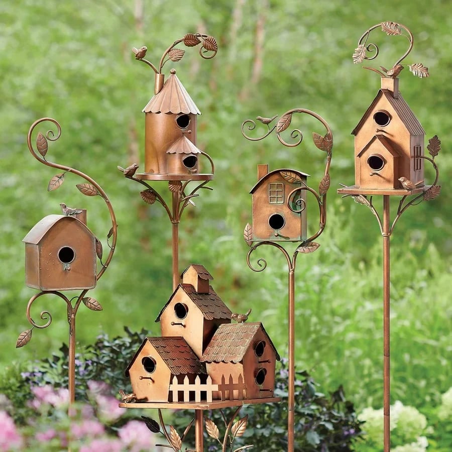 Birdhouse Garden Stakes - Buy 2 Free VIP Shipping - Last Day Promotion- SAVE 70%