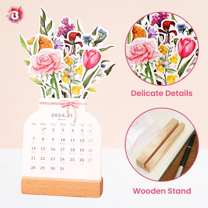 BloomyLog – 2024 Bloomy Flower Calendar -  Hot Sale 50% Off