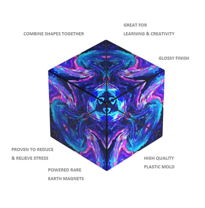 Changeable Magnetic Magic Cube (Buy 2 Vip shipping）