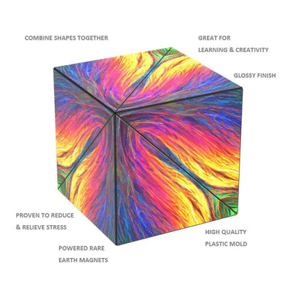 Changeable Magnetic Magic Cube