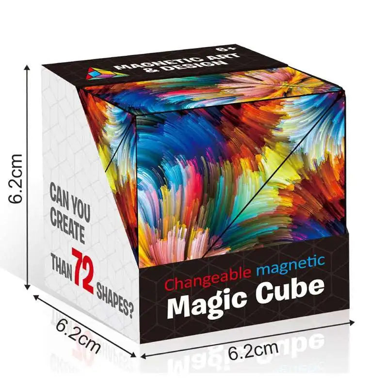 Changeable Magnetic Magic Cube