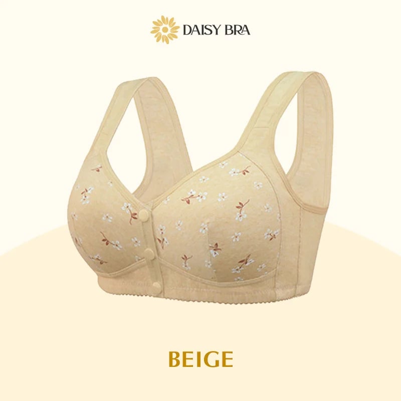 Comfortable & Convenient Front Button Bra-Daisy Bra - Last Day 50% OFF