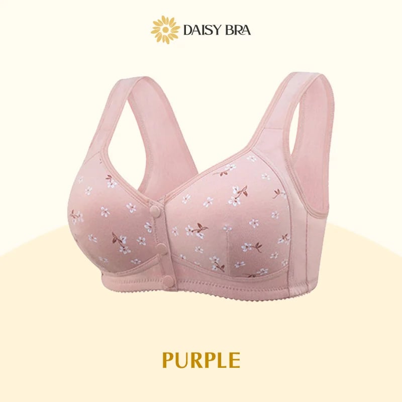 Comfortable & Convenient Front Button Bra-Daisy Bra - Last Day 50% OFF