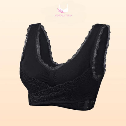 Comfy Corset Bra Front Cross Side Buckle Lace Bras LAST DAY SALE 70%